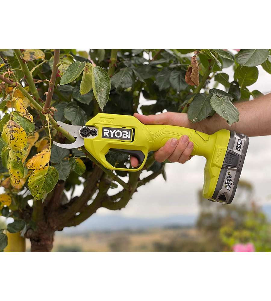 Ryobi RY18SCA-115P - Cesoia forbice a batteria 18V - 1 x 1,5 Ah - in fodero