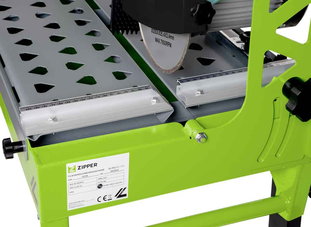 Zipper ZI-FS200-720 - Tagliapiastrelle elettrica con banco ad acqua - Taglio 72cm 