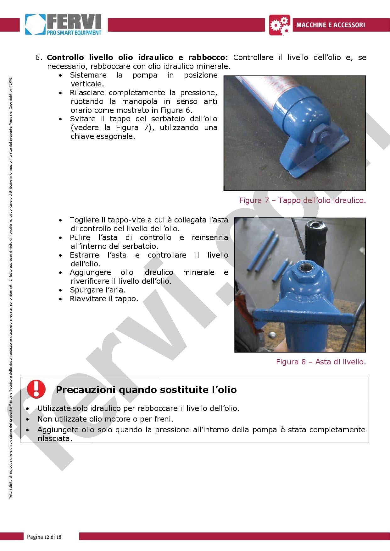 Fervi 0054/10 - Unità idraulica in kit