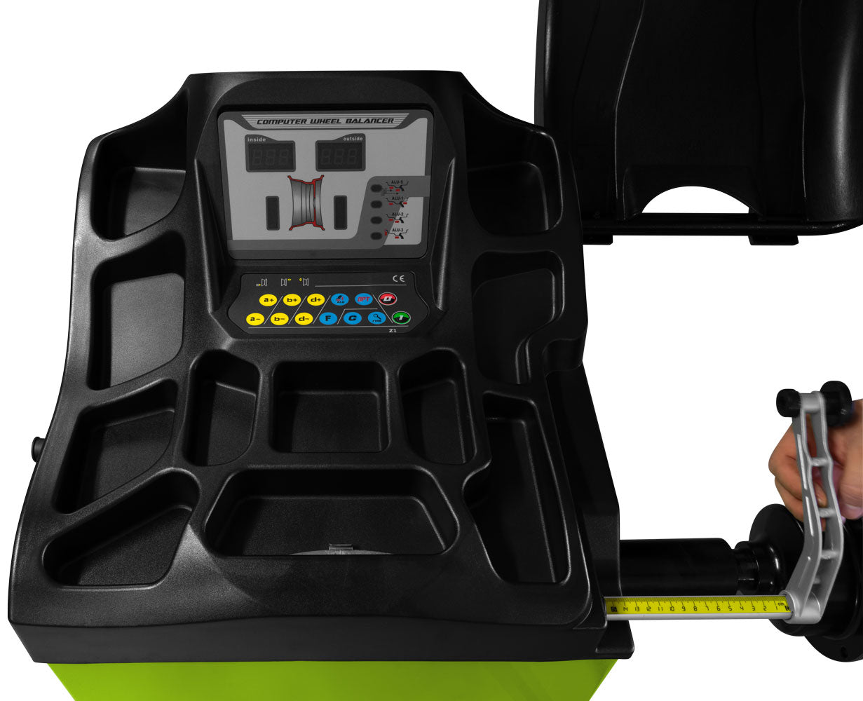 Zipper ZI-RWM99O - Equilibratrice gomme pneutimatici auto - con autodiagnosi 
