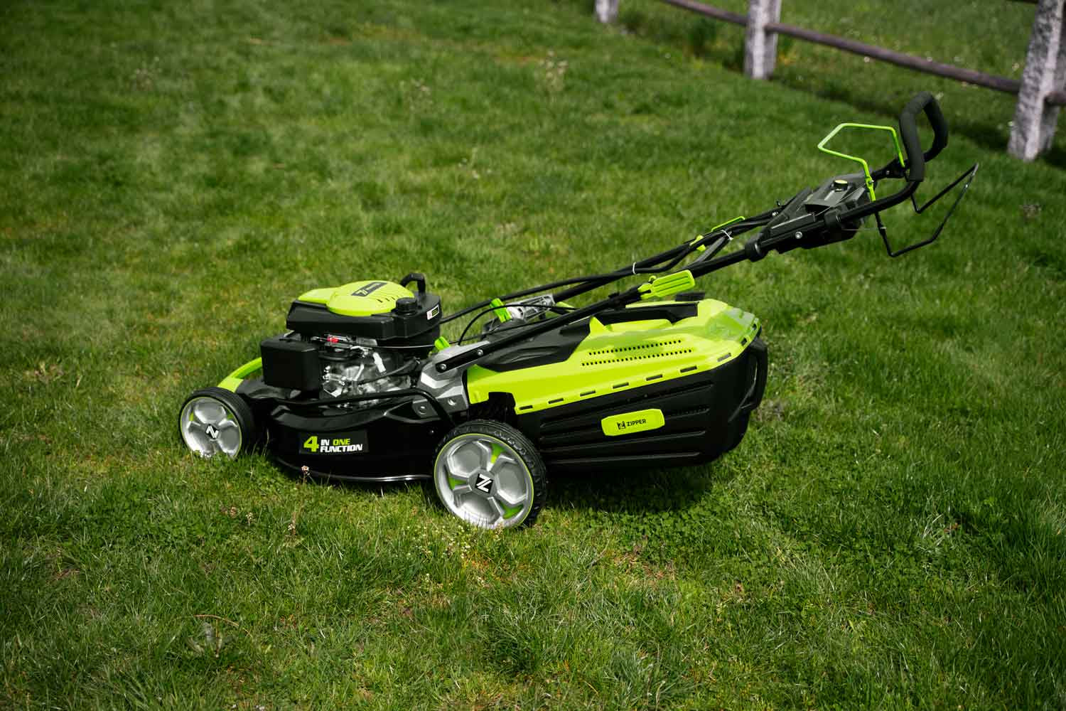 Zipper ZI-BRM52EST - Rasaerba a scoppio 173 cc motore 4 tempi con avviamento elettrico