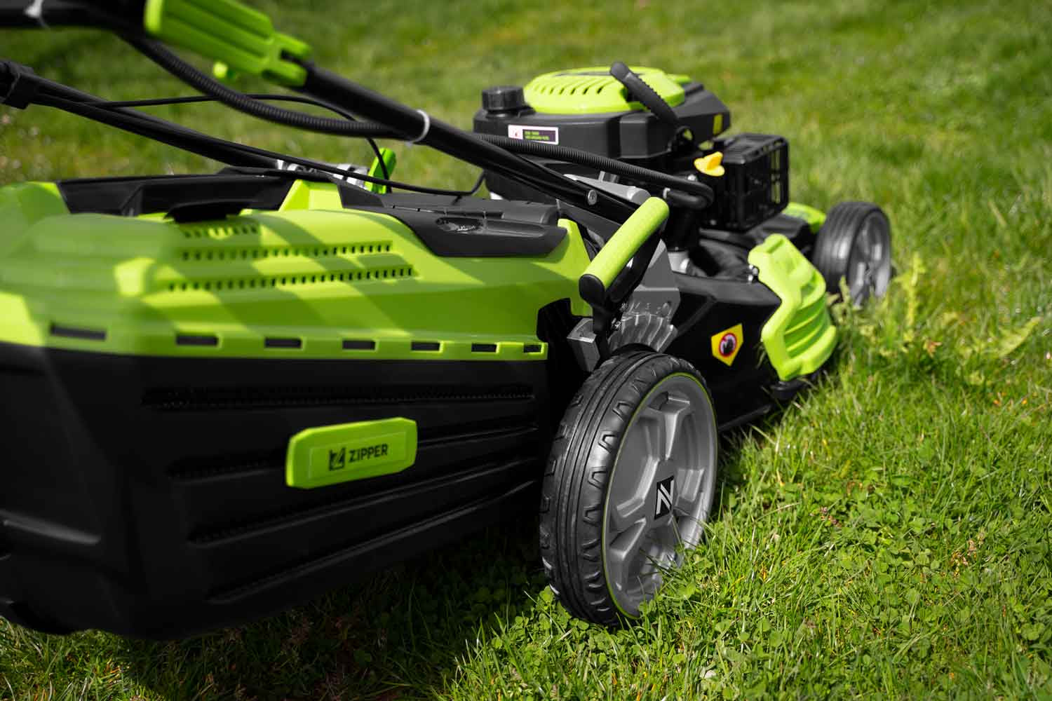 Zipper ZI-BRM52EST - Rasaerba a scoppio 173 cc motore 4 tempi con avviamento elettrico