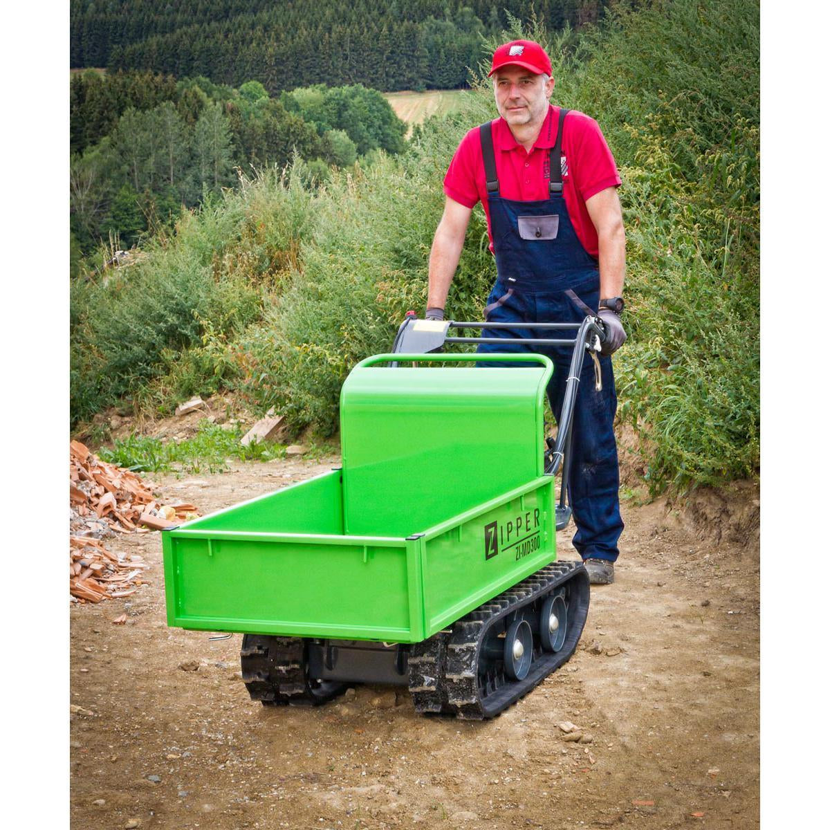 Motocarriola cingolata 300kg Zipper ZI-MD300