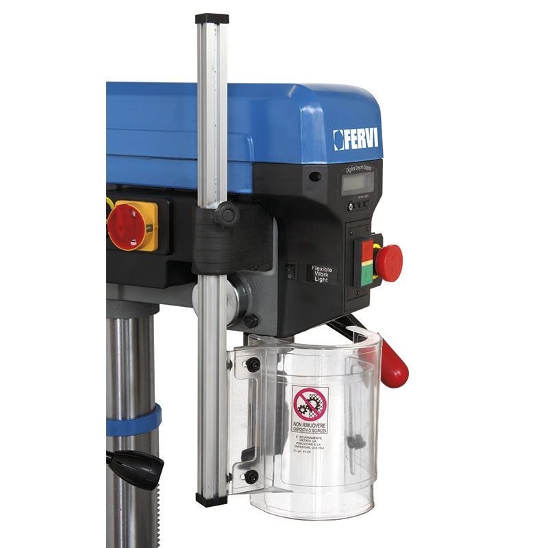 Fervi 0260 - Trapano da banco con trasmissione a cinghia