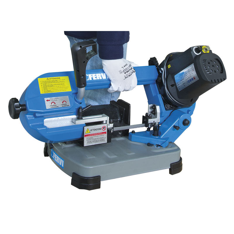 Fervi 0362 - Segatrice a nastro con motore INVERTER