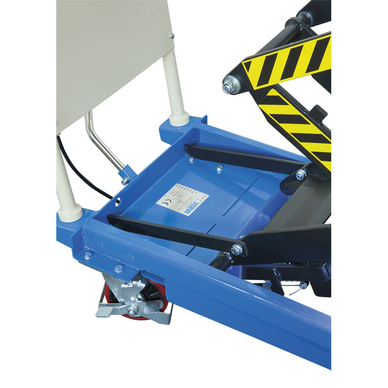 FERVI 0467 CARRELLO SOLLEVATORE CON PIATTAFORMA A DOPPIO PANTOGRAFO 