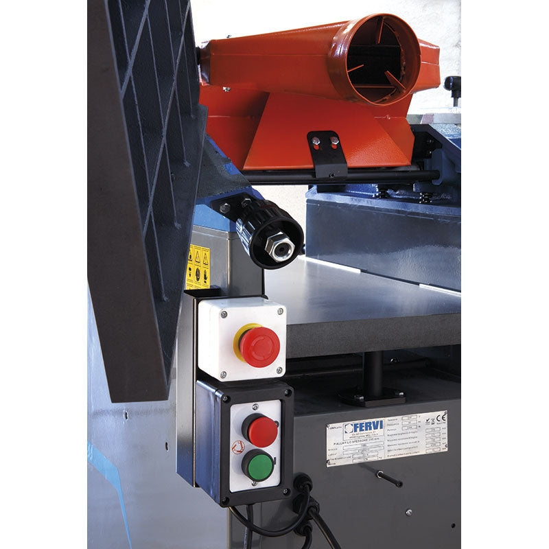 PIALLA FILO SPESSORE FERVI 0499 310X1285mm 2200W ELETTRICA PER LEGNO