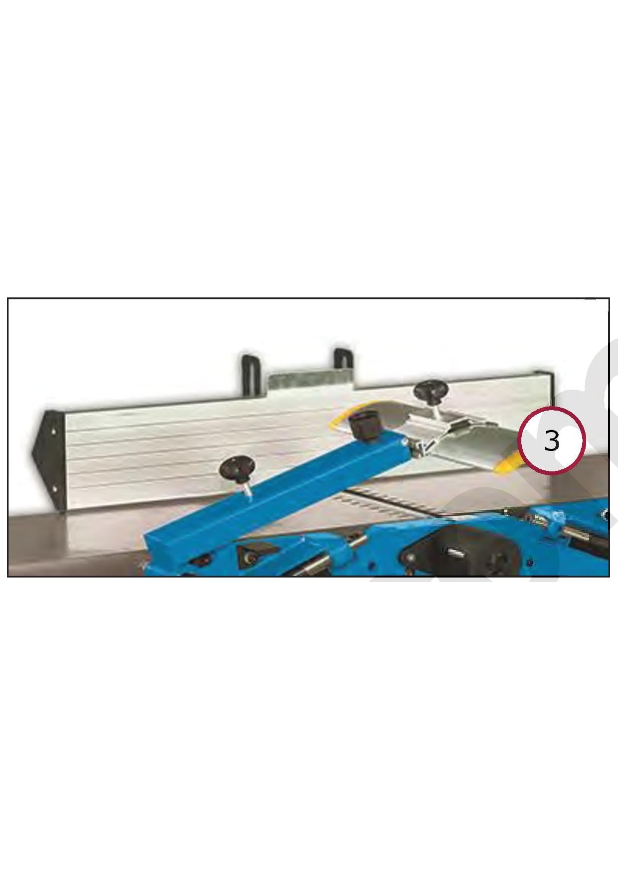 PIALLA FILO SPESSORE FERVI 0499 310X1285mm 2200W ELETTRICA PER LEGNO