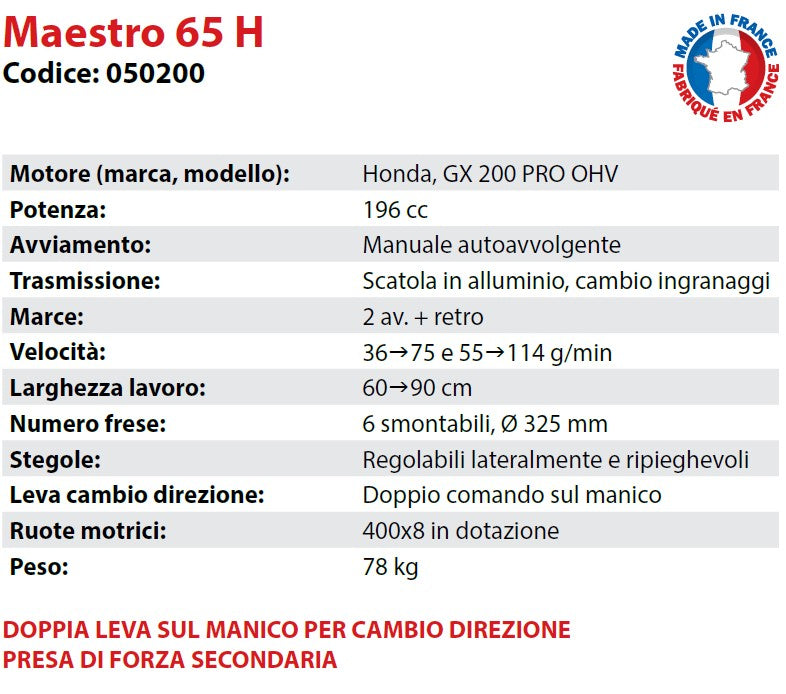 PUBERT MAESTRO 65 H 050200