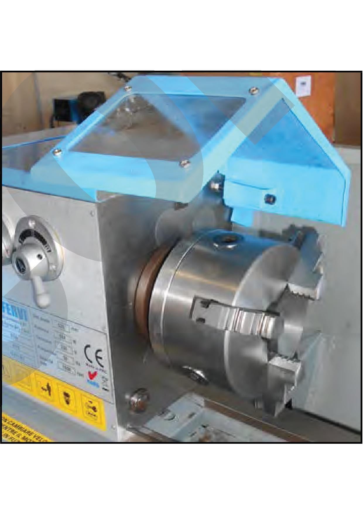 Fervi 0708 - TORNIO PARALLELO PER METALLO con cambio velocità