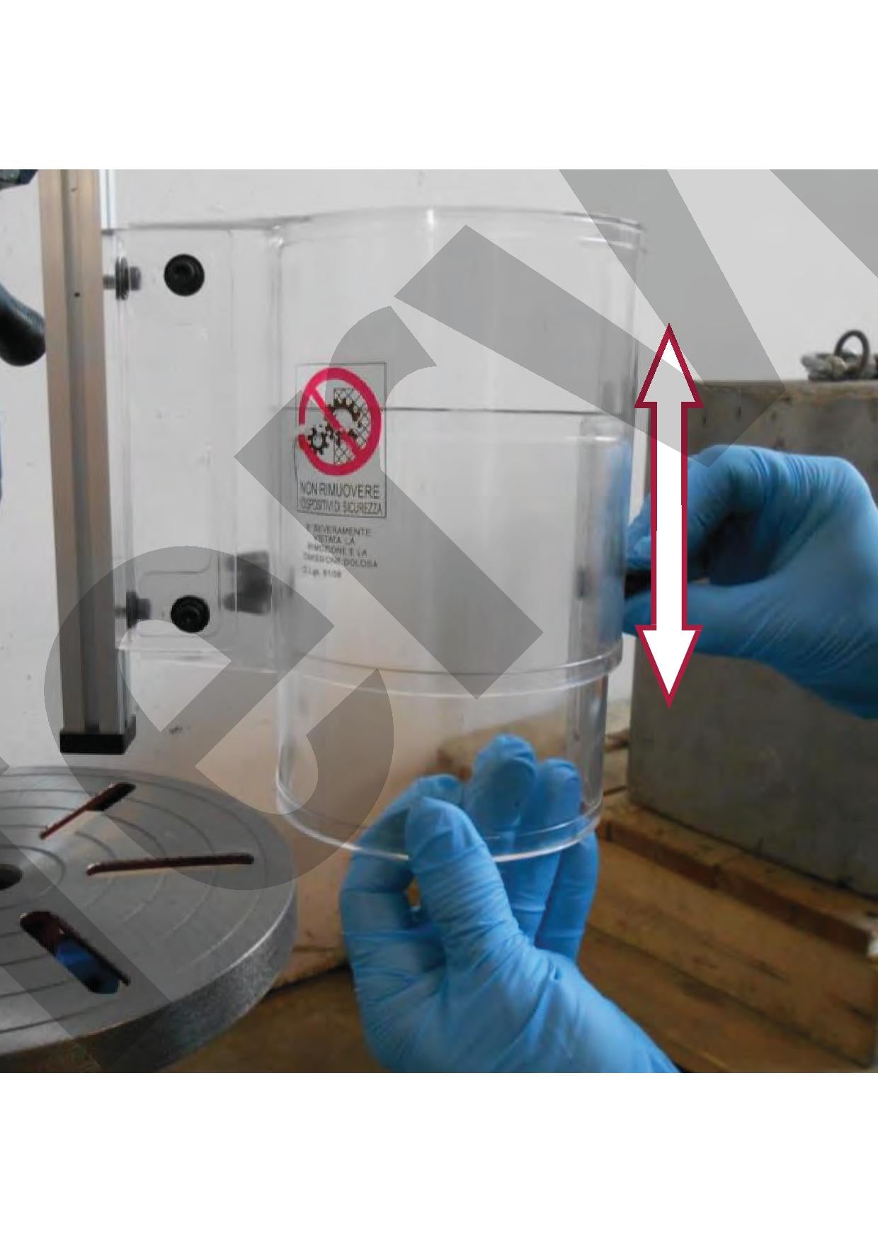 Fervi 0752 Trapano a colonna con trasmissione a cinghia