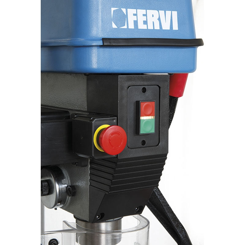 Fervi 0754/400V - Trapano a colonna con trasmissione a cinghia - 400 v