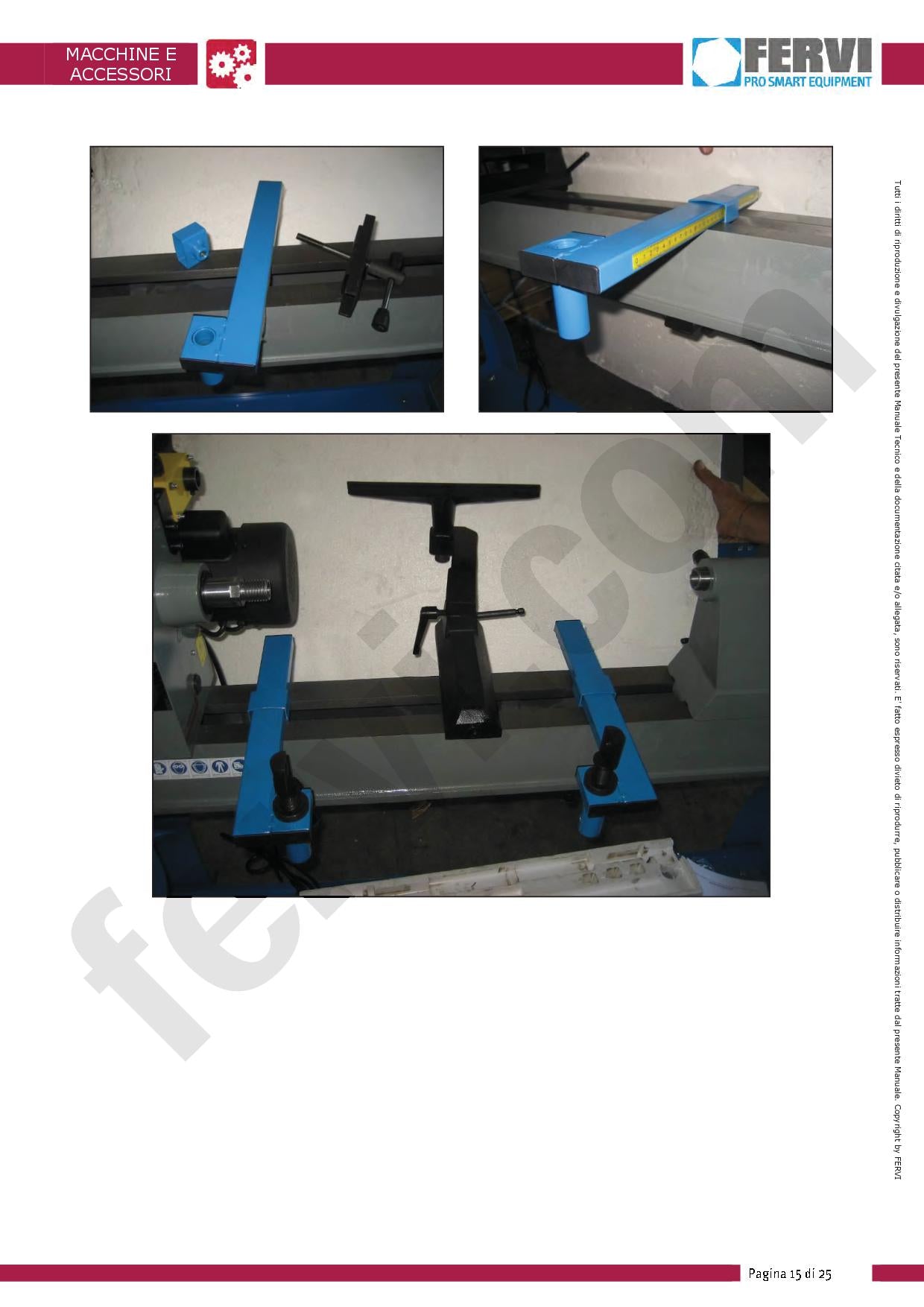 Fervi 0758/C - Copia per tornio legno