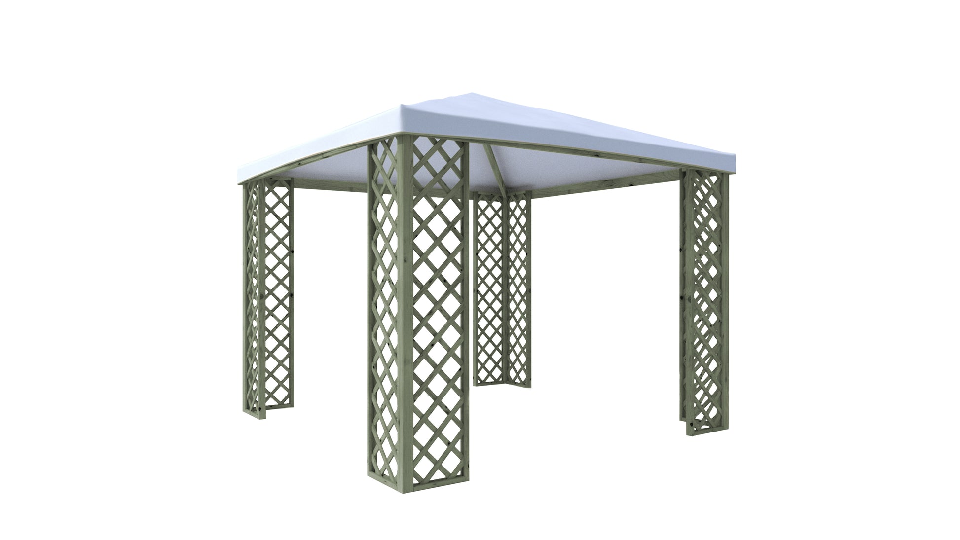 ALCE FOX JT40 POCKET - GAZEBO dim. 300X300cm CON TELO IN PVC