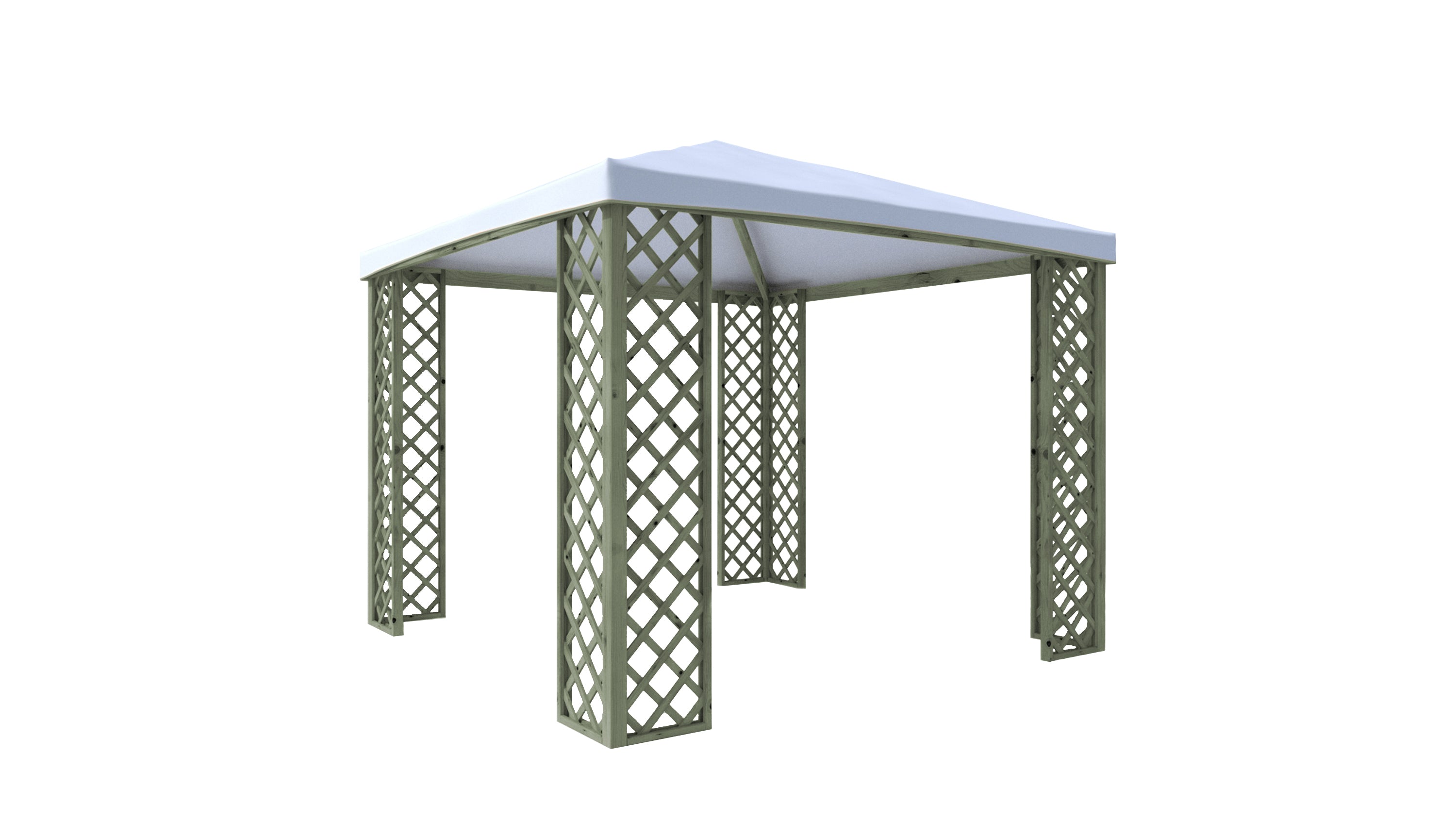 ALCE FOX JT40 POCKET - GAZEBO dim. 300X300cm CON TELO IN PVC