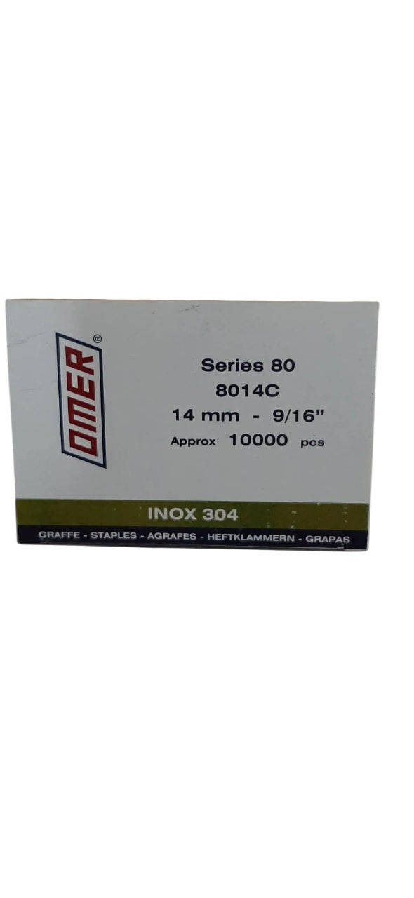 OMER GRAFFE INOX 6601406-C 8014C SERIES 80 14 MM - 9/16"