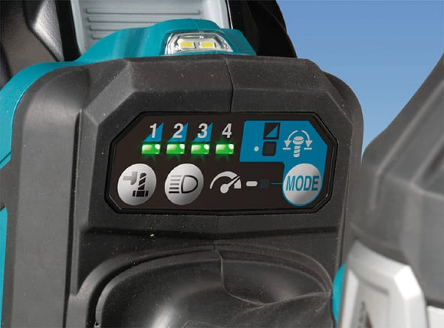 Makita TW001GM201 - Avvitatore a impulsi a batteria 40V XGT - 2 x 4Ah - Coppia 1800Nm