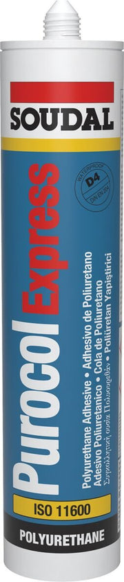 Adesivo Poliuretanico Purocol SOUDAL Trasparente ML310 D4