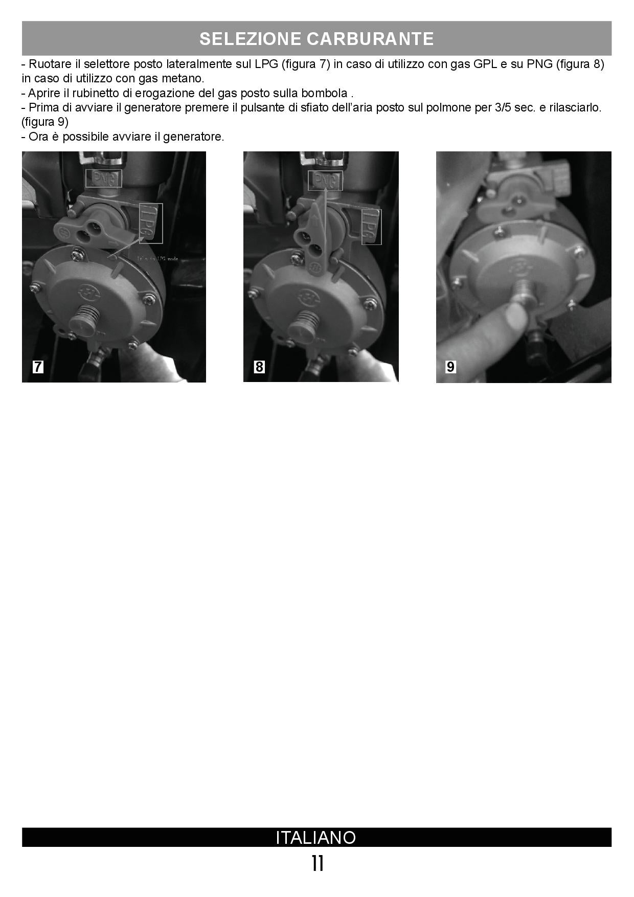 Vinco 60170 - Generatore di corrente - benzina, GPL - metano