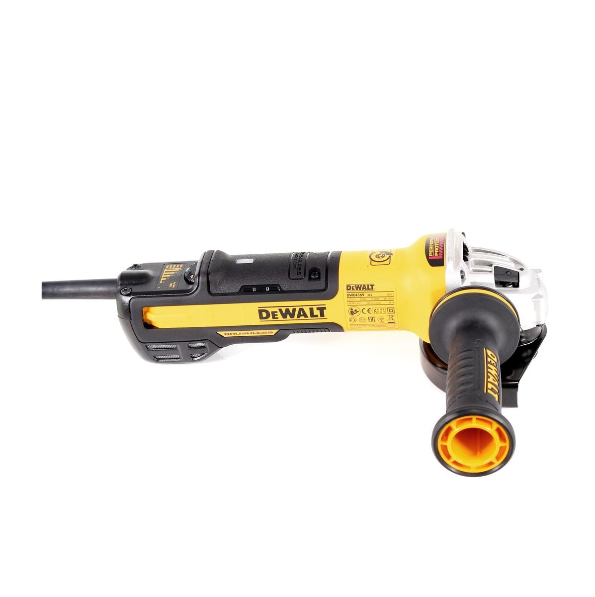 Smerigliatrice angolare Dewalt Brushless DWE4369-QS per acciaio INOX
