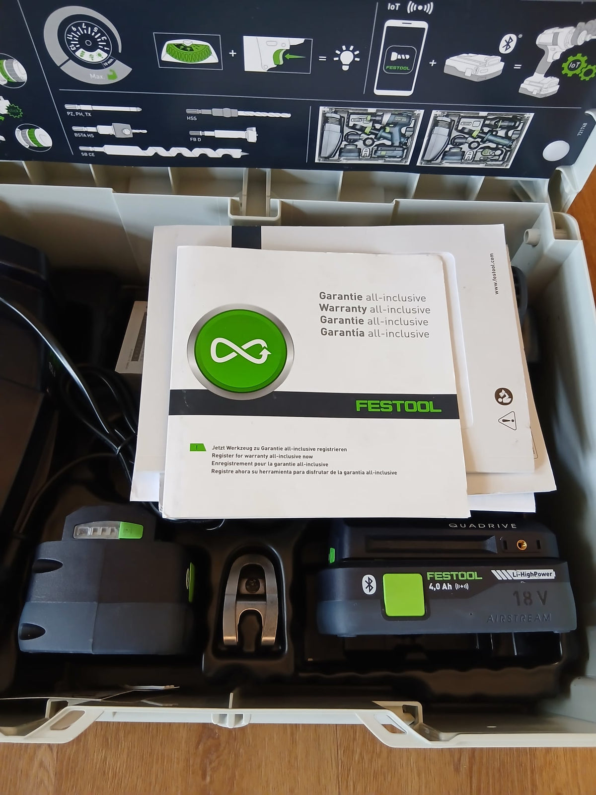 Festool TPC 18/4 5,0/4,0 I-Plus - 577651- Trapano avvitatore con percussione , da esposizione
