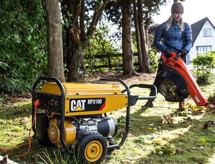 Cat RP3100 - Generatore di corrente 3,1 KW monofase a benzina carrellato