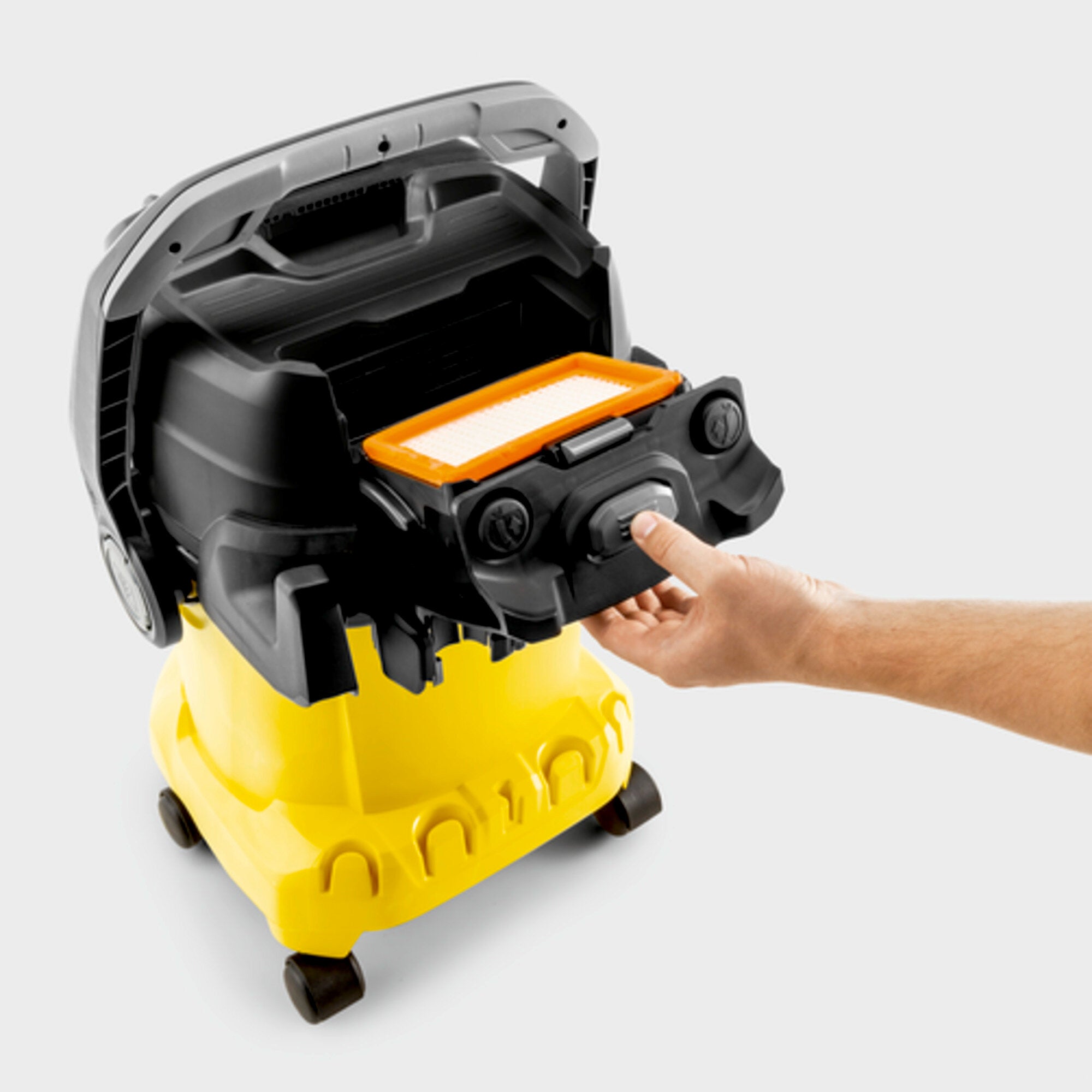Bidone aspiratutto Karcher KWD 5 V-25/5/22 (Solidi e Liquidi) – 25 L, 1100 W