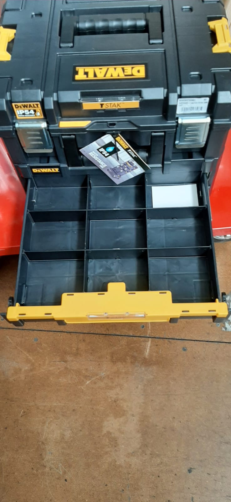 Combinazione di valigette Dewalt TStak Combo Kit - TStak IP54 + TStak IV - DWST83395-1