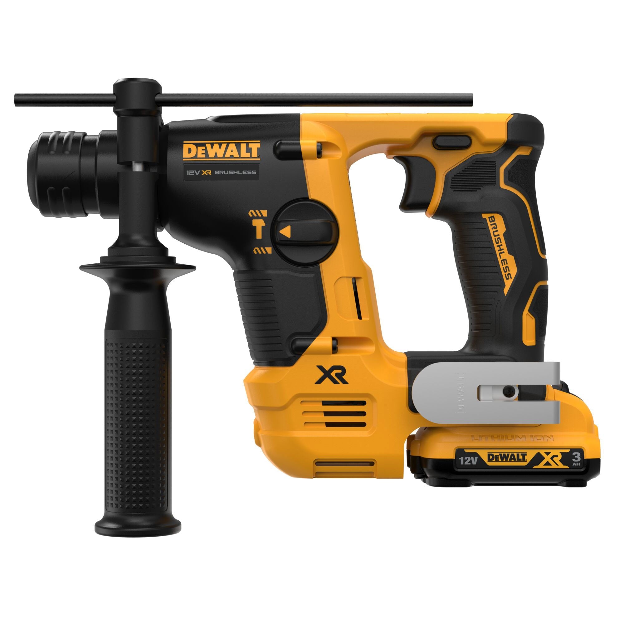 Dewalt DCH072L2-QW - Tassellatore SDS-Plus a batteria 12V XR, 2 x 3Ah