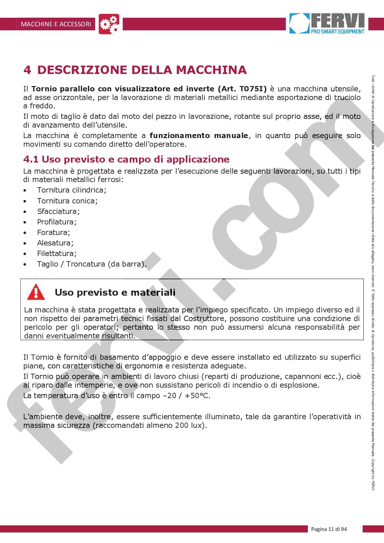 Fervi T075I