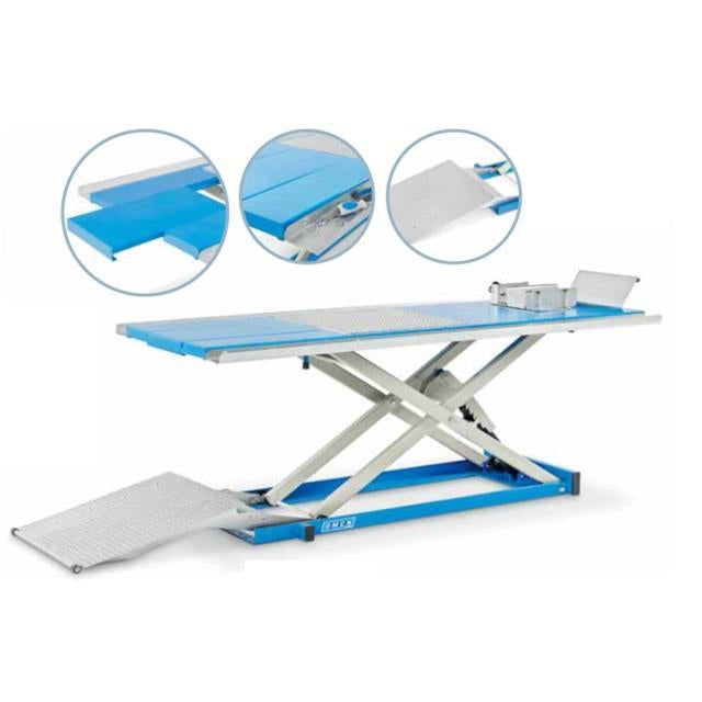 OMCN 196/P - Sollevatore moto idraulico con finestra estraibile, portata 500kg 