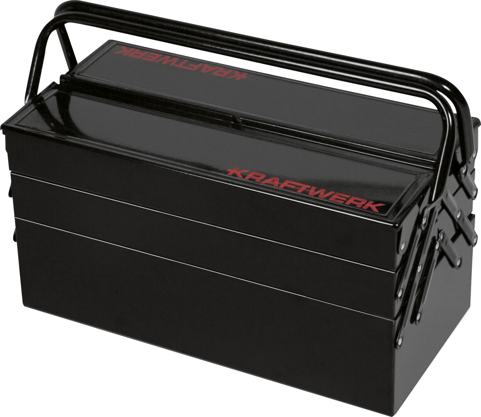 Kraftwerk 206.000.100 – Cassetta attrezzi completa di 106 utensili - Basic Line