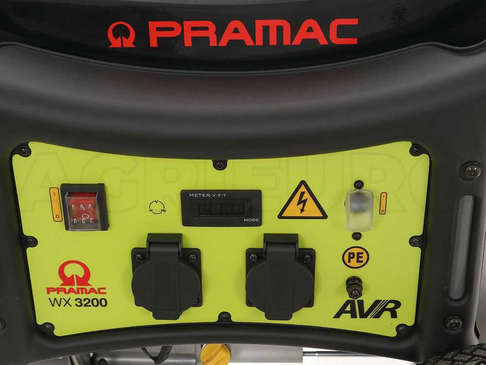 Pramac WX 3200 - Generatore di corrente professionale 2,9Kw