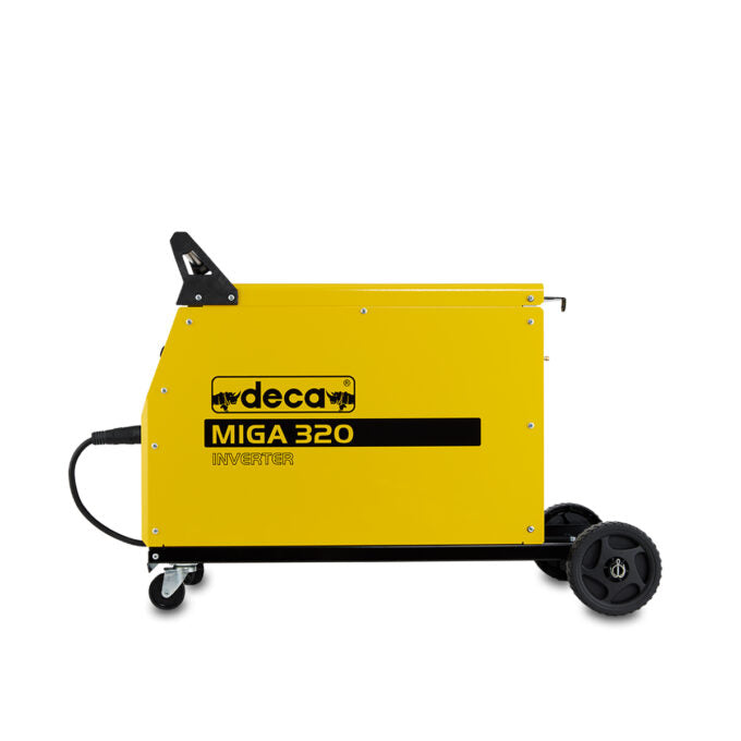 Deca Miga 320 - Saldatrice inverter multiprocesso sinergica 200A - Elettrodo, Filo, Tig 