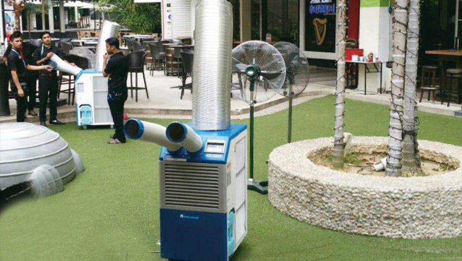 Star Cooler SC25000 - Condizionatore d'aria portatile - fino a 80 m² - 25000 BTU/h