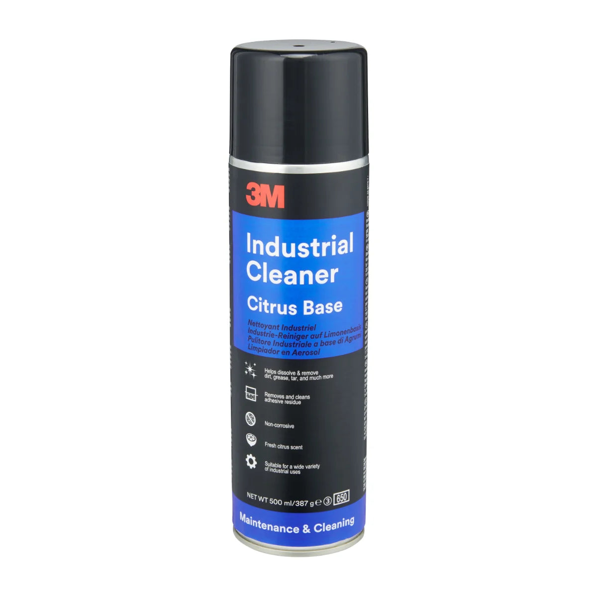 3M  Industrial Cleaner - Spray Sgrassante pulitore a base di agrumi 500 ml