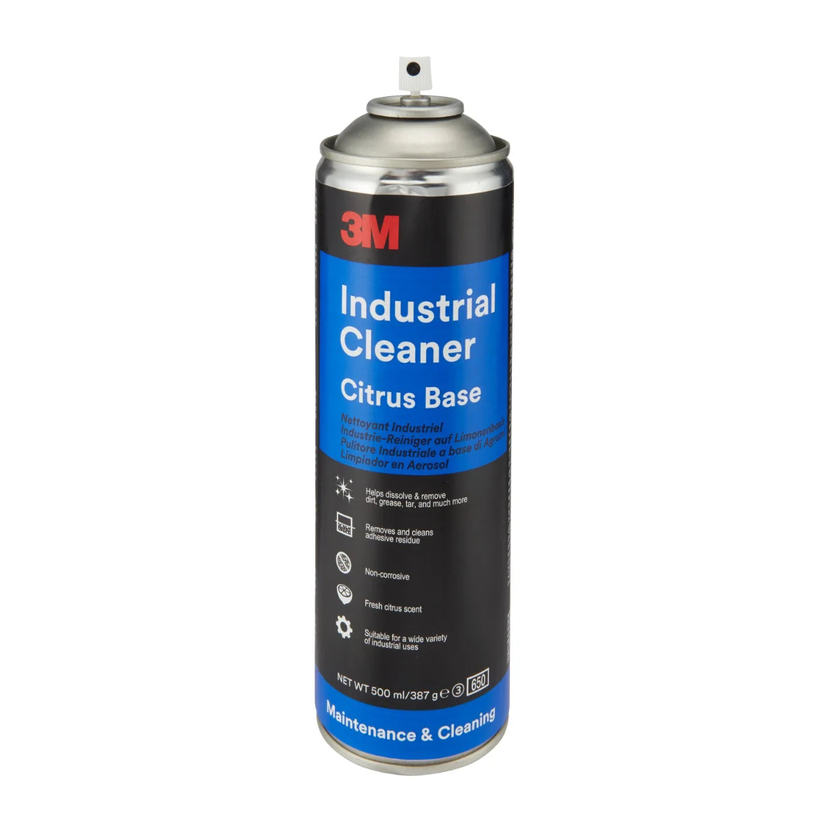 3M  Industrial Cleaner - Spray Sgrassante pulitore a base di agrumi 500 ml