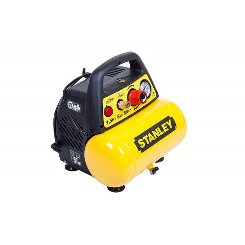 Compressore aria oilless Stanley DN 200/8/6, 6 litri, 8 bar, senza olio