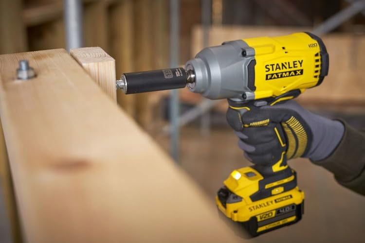 Stanley SFMCF940M1-QW - Avvitatore a impulsi a batteria da 18 V, 1 batteria da 4,0 Ah - in borsa