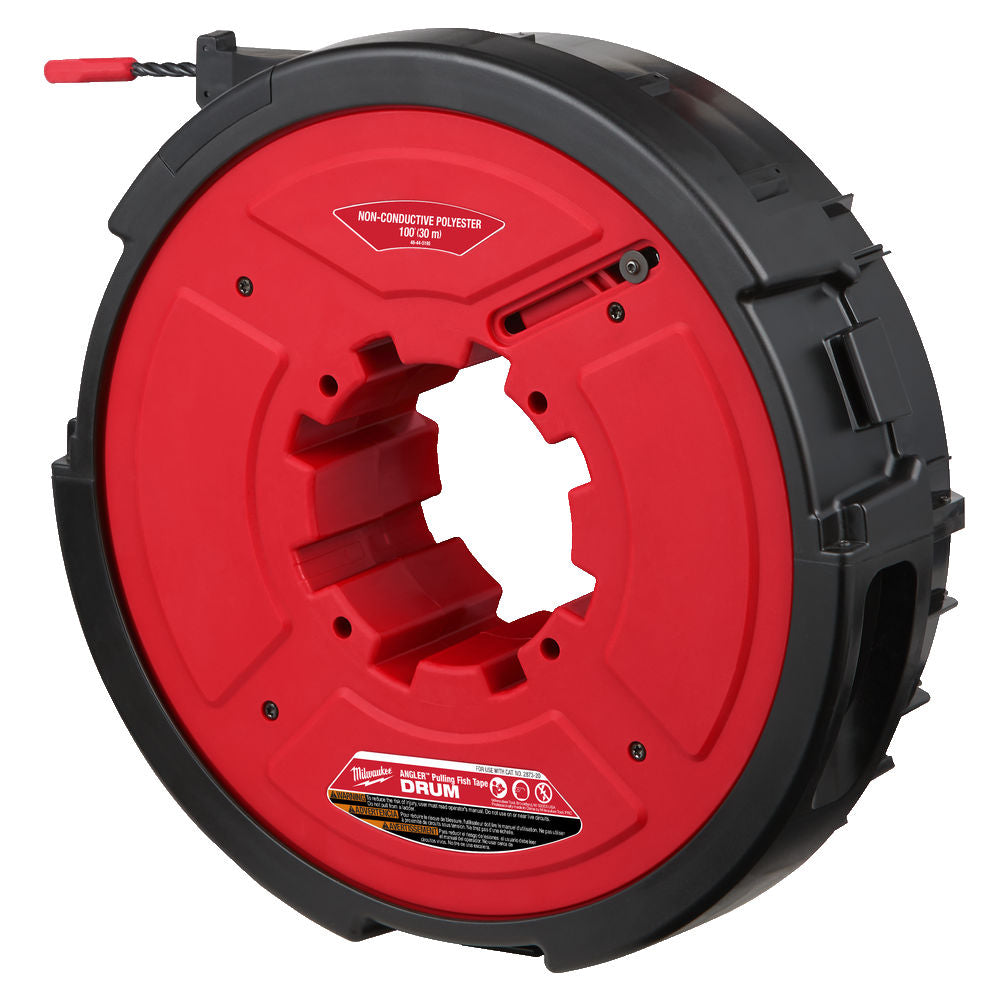 Milwaukee 48445195 - Tamburo con cavo non conduttivo per M18 FPFT, 30 m x 6 mm