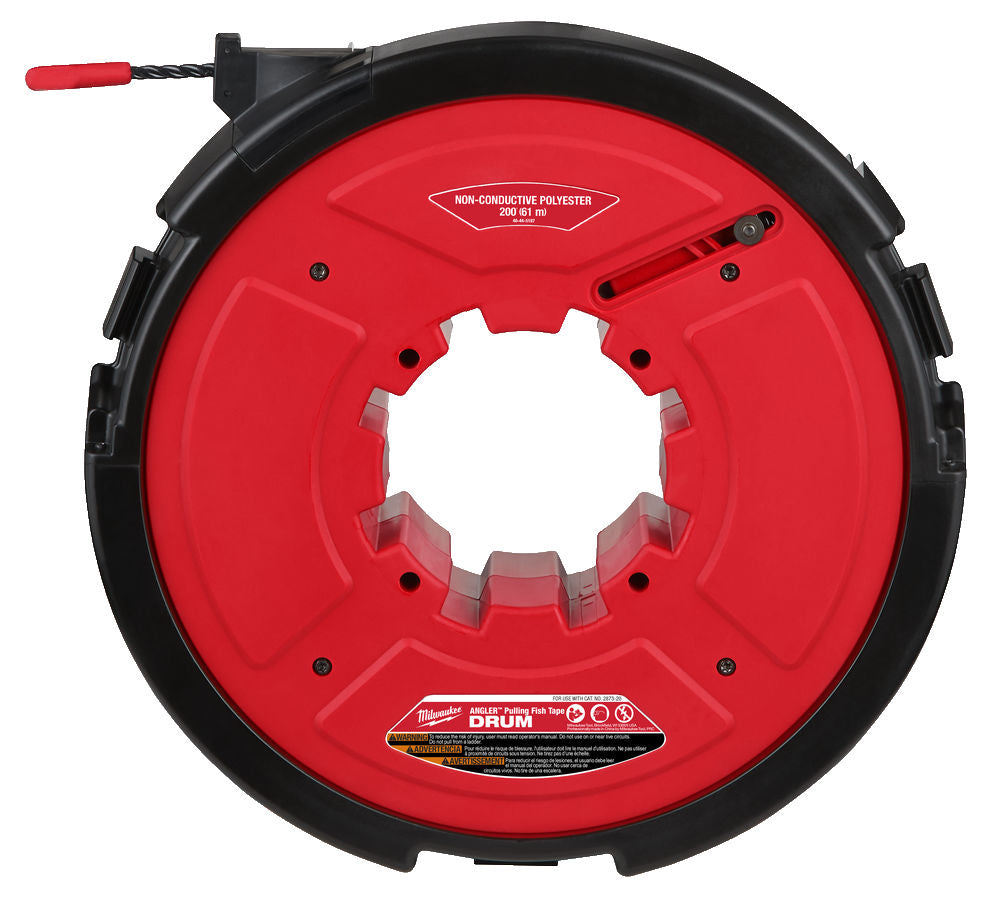 Milwaukee 48445197 - Tamburo con cavo non conduttivo per M18 FPFT, 60 m x 6 mm