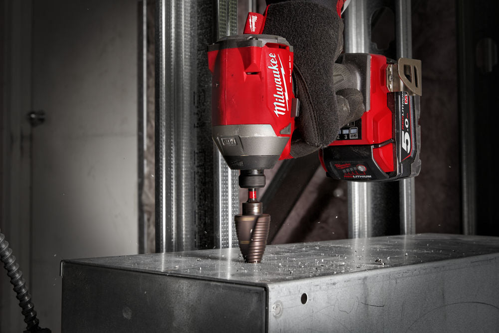 Milwaukee 48899265 - Fresa a gradino Shockwave - Da 4 a 30 MM