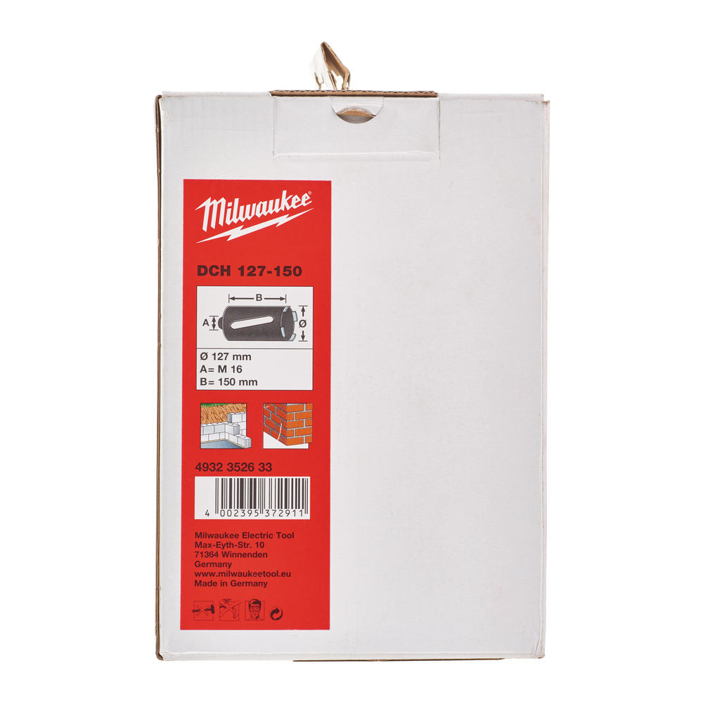 Milwaukee DCG 150-127 - Carotatrice a secco senza estrazione polveri - diametro 127 mm