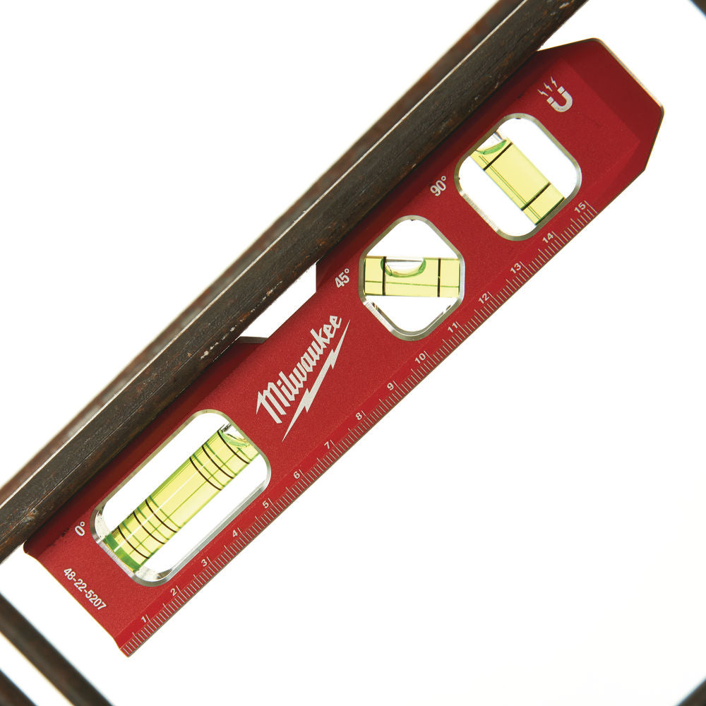 Milwaukee 4932459097 - Livella torpedo compatta magnetica - Lunghezza 17 cm