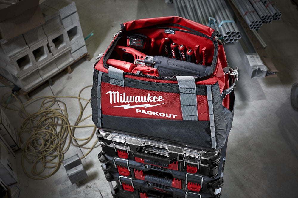 Milwaukee 4932471067 - Borsa portautensili chiusa Packout 
