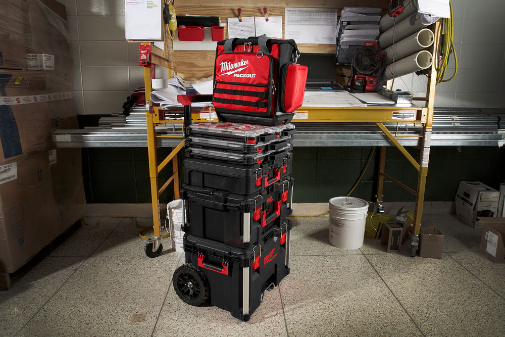 Milwaukee 4932471130 Packout Tech Bag - Borsa portautensili chiusa 