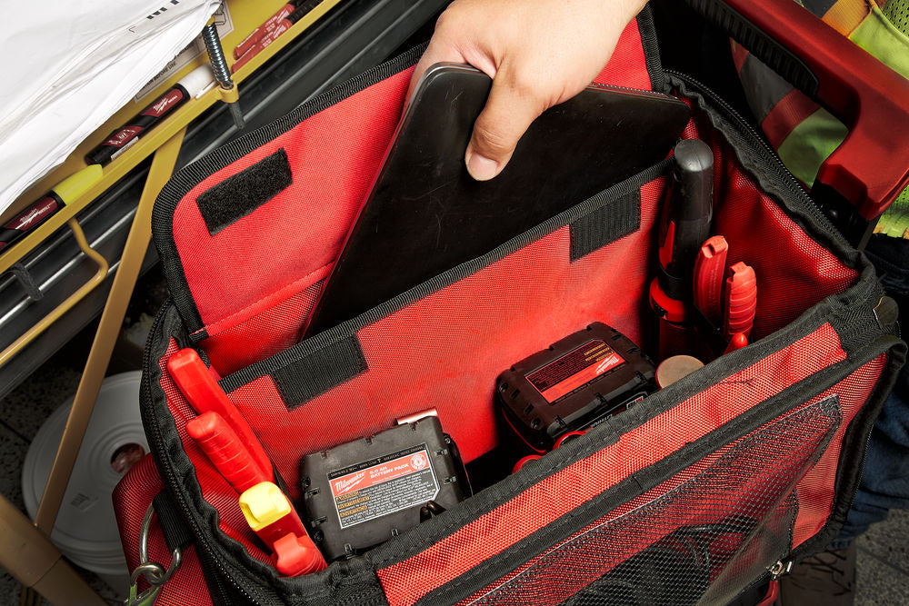 Milwaukee 4932471130 Packout Tech Bag - Borsa portautensili chiusa 