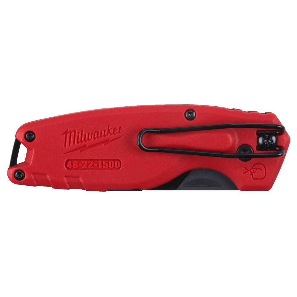 Milwaukee 4932471356 - Coltellino compatto con apertura a tasto