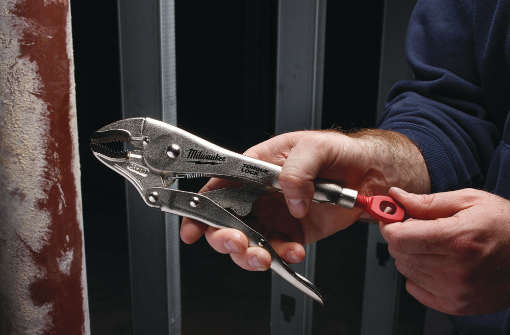 Milwaukee 4932471725 - Pinza autobloccante tipo vise grip, ganasce curve 254mm/10"