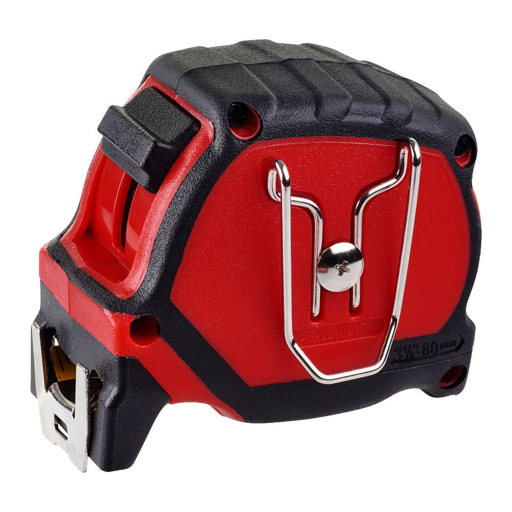 Milwaukee 4932471816 - Flessometro metro Wideblade a nastro largo 33 mm - Lunghezza 8 metri 